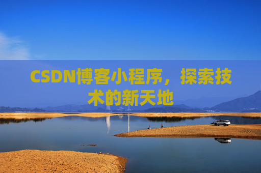 CSDN博客小程序，探索技术的新天地